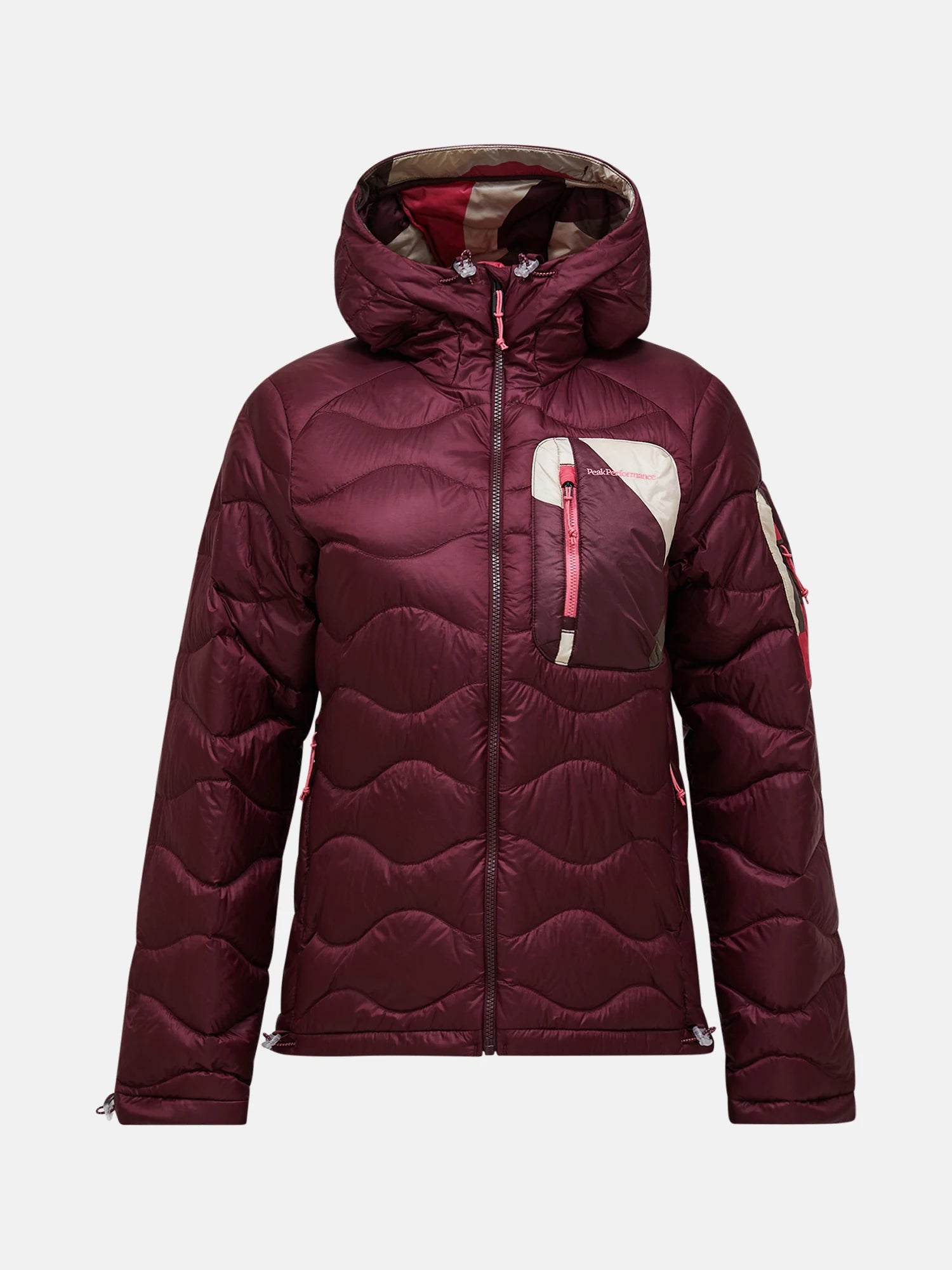Helium Aop Utility Down Hood Wmn