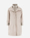 Coat In Cashmere And Nylon W