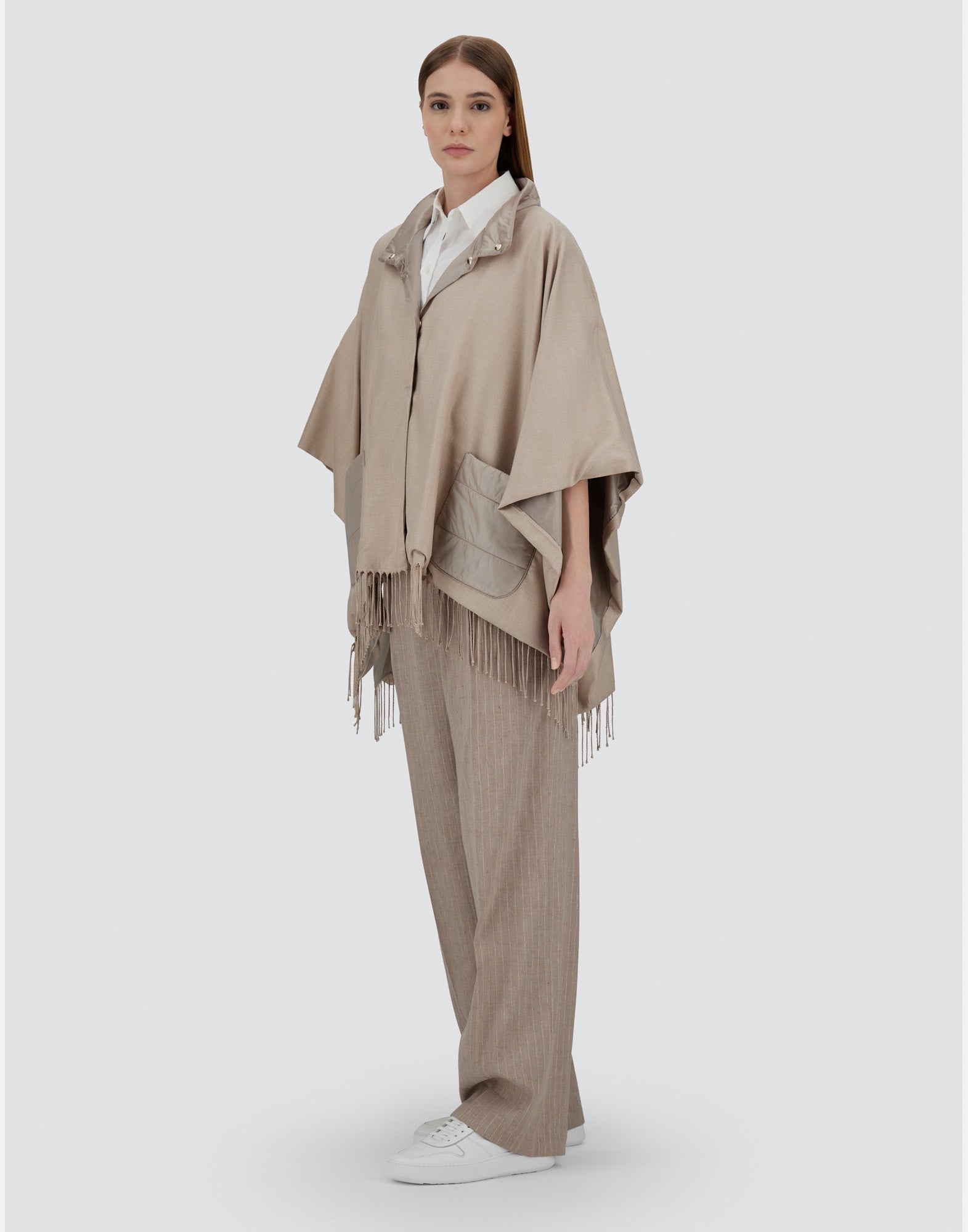 Poncho Mantella Seta Nylon W