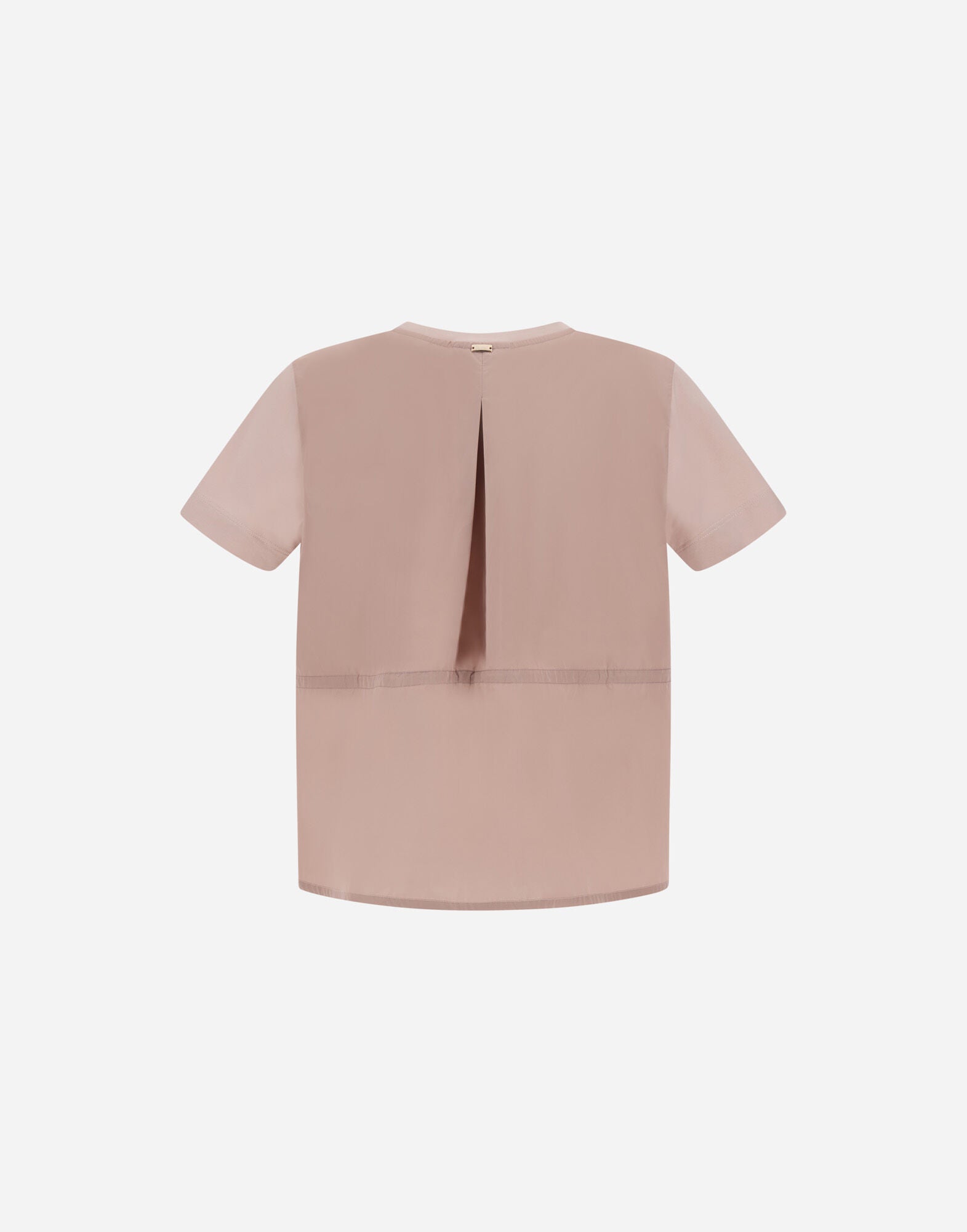 T-Shirt con Taffetà Wmn