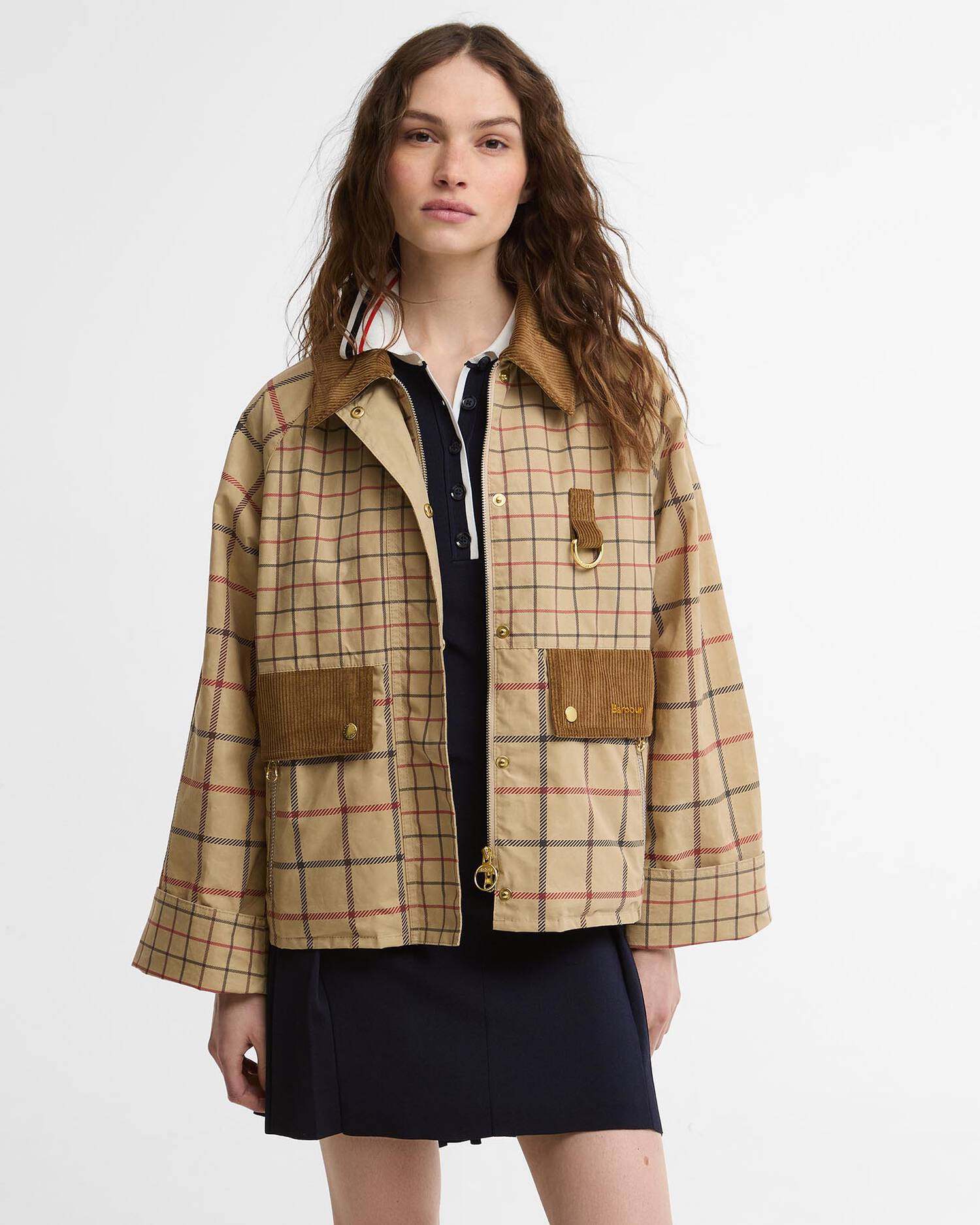 Mackworth Check Casual Jacket Wmn