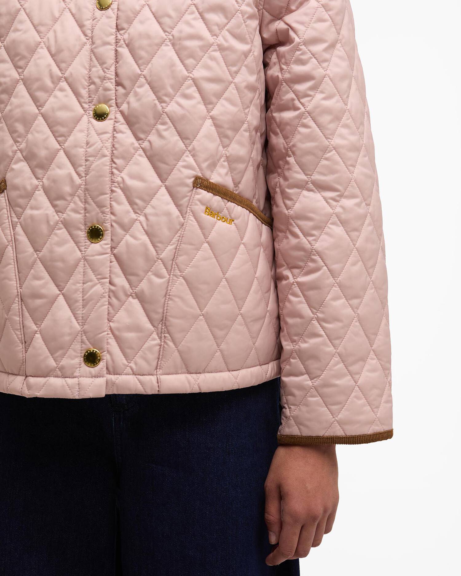 Icons Cropped Liddesdale Quilt Jacket Wmn