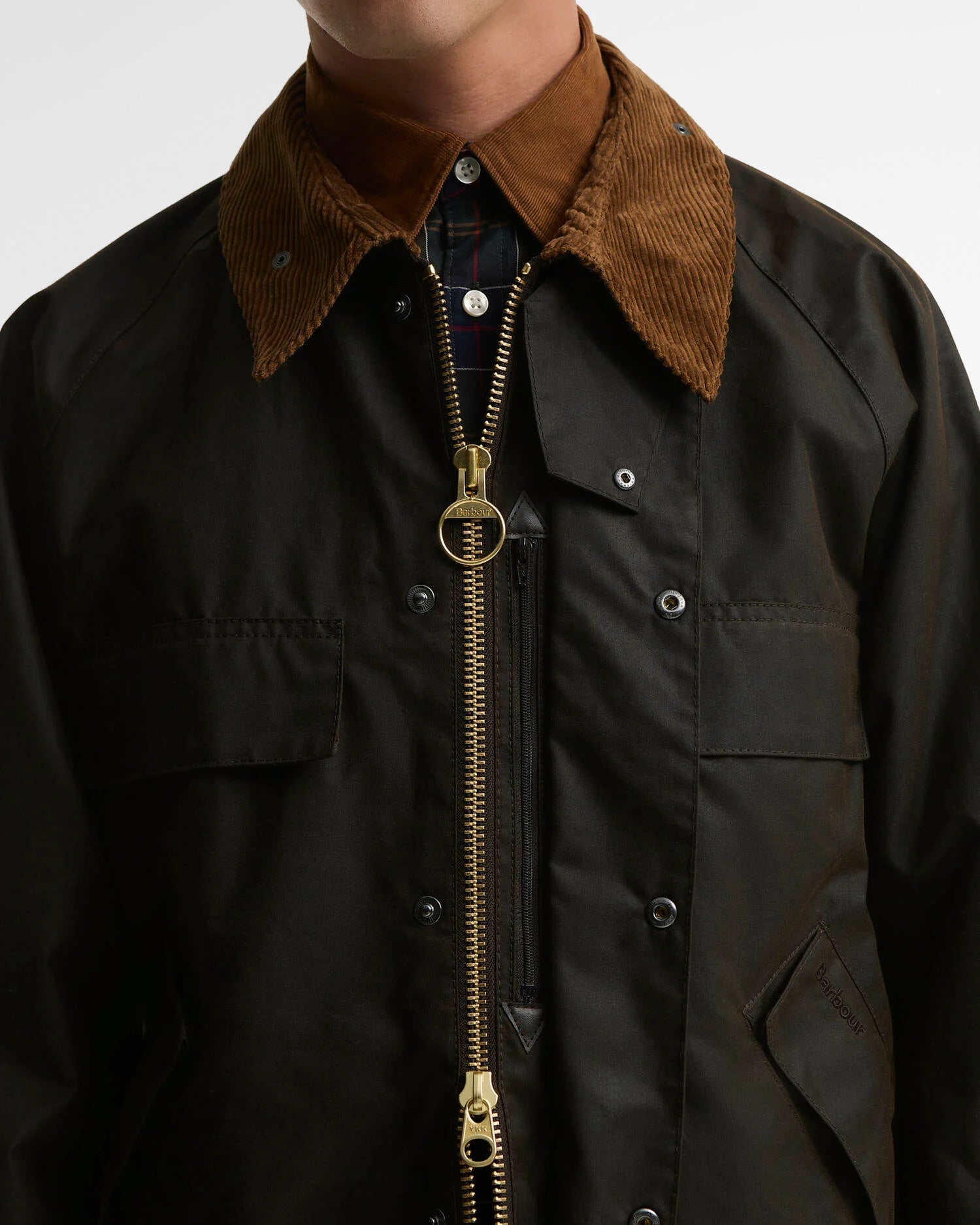 Four Poket Transport Wax Jacket Man