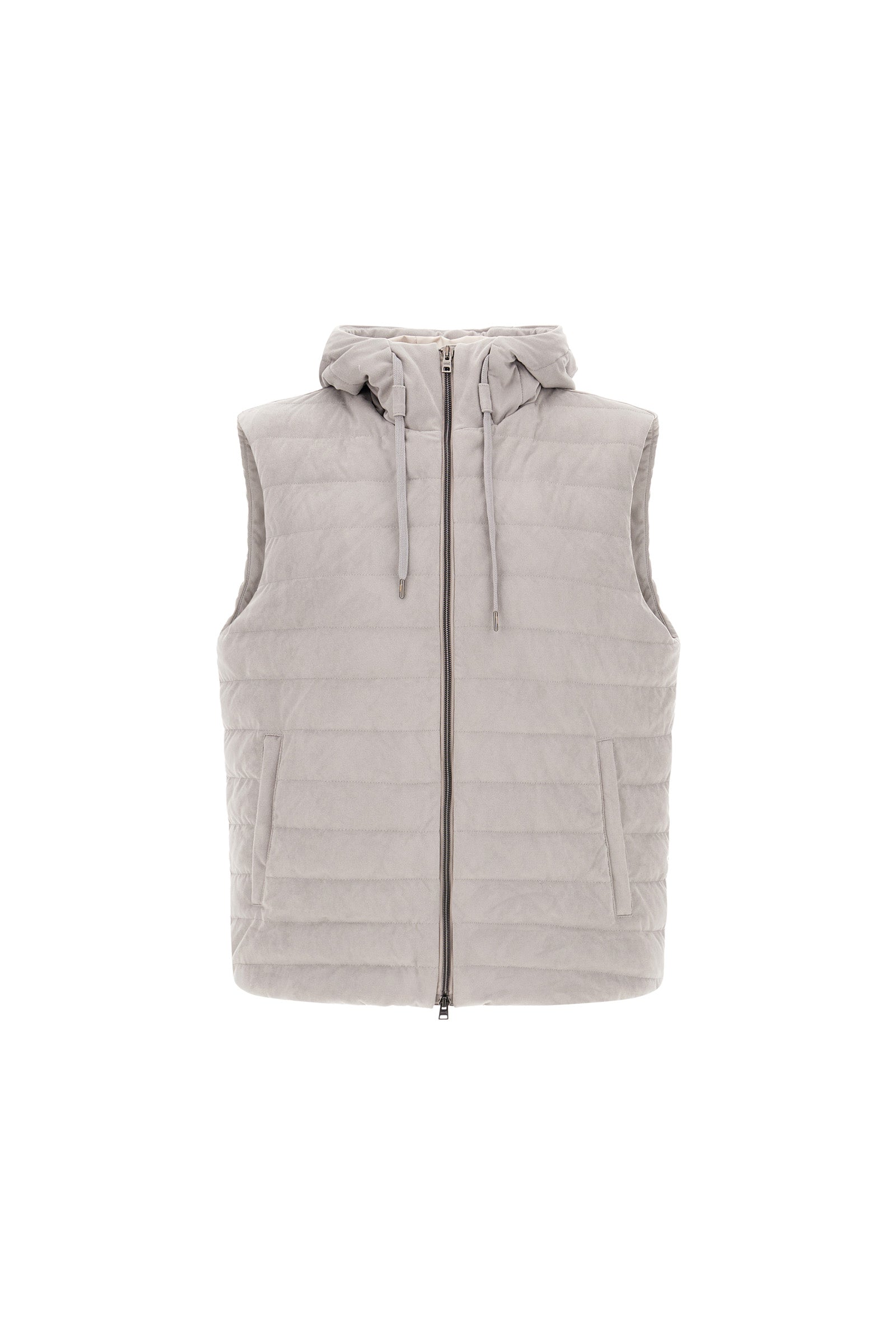 Down Vest Suede M