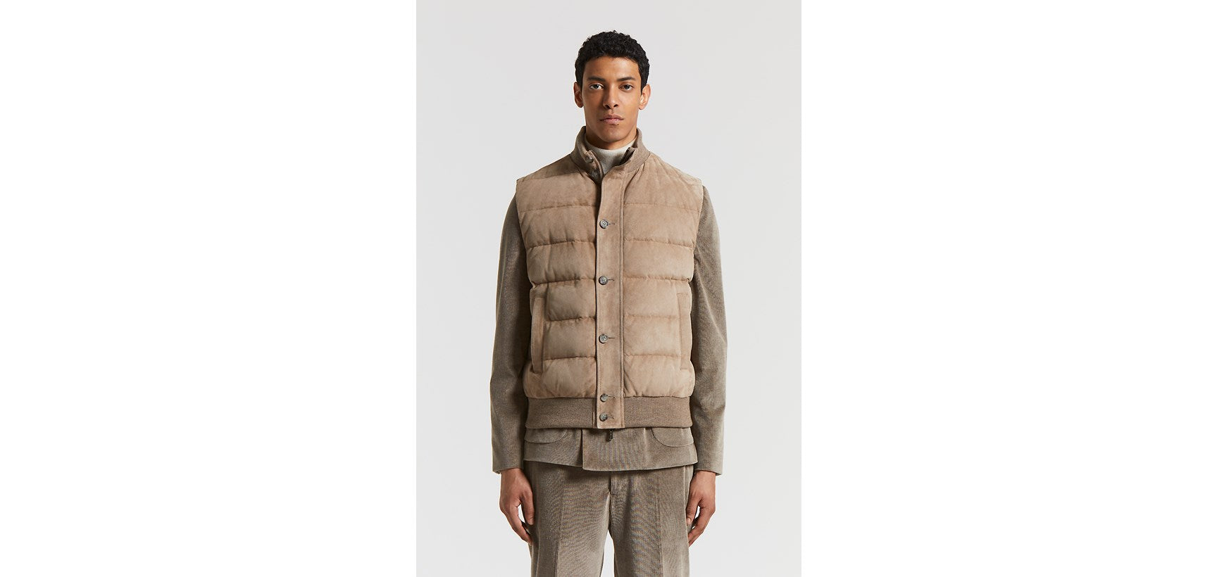 Gilet Suede e Flanella M