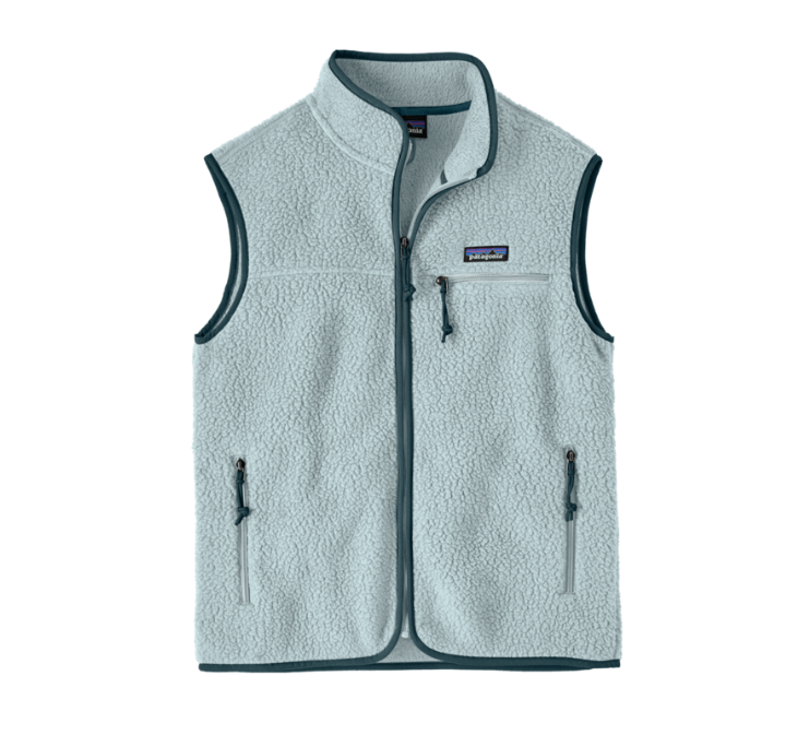 Retro Pile Fleece Vest Wmn
