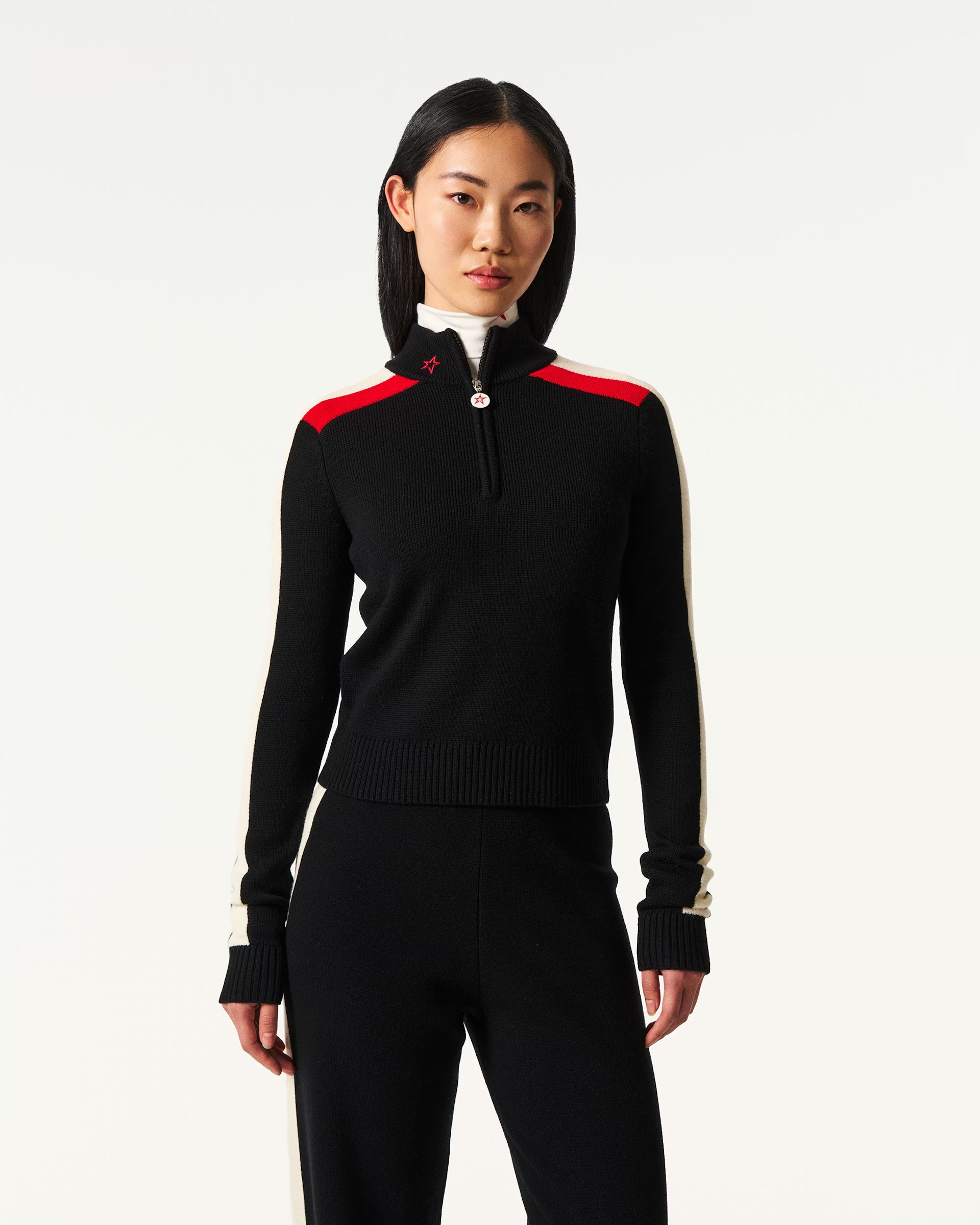 La Tour 1/4 Zip Sweater W