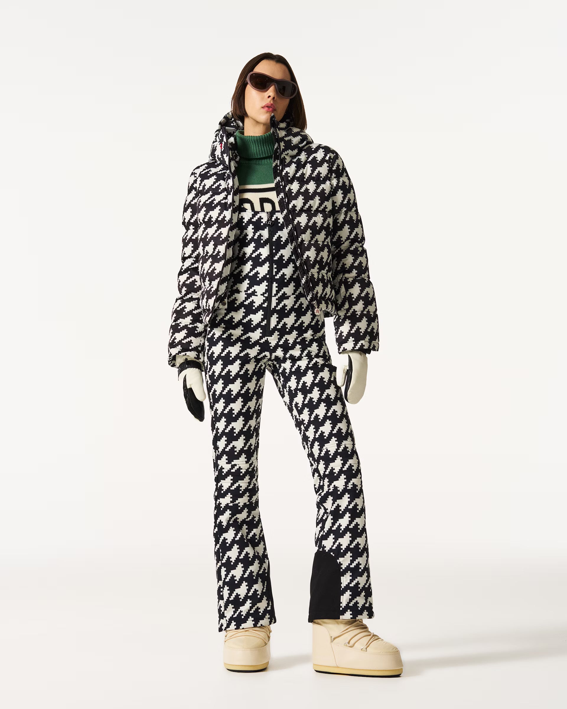 Polar Flare Ski Jacket Print W