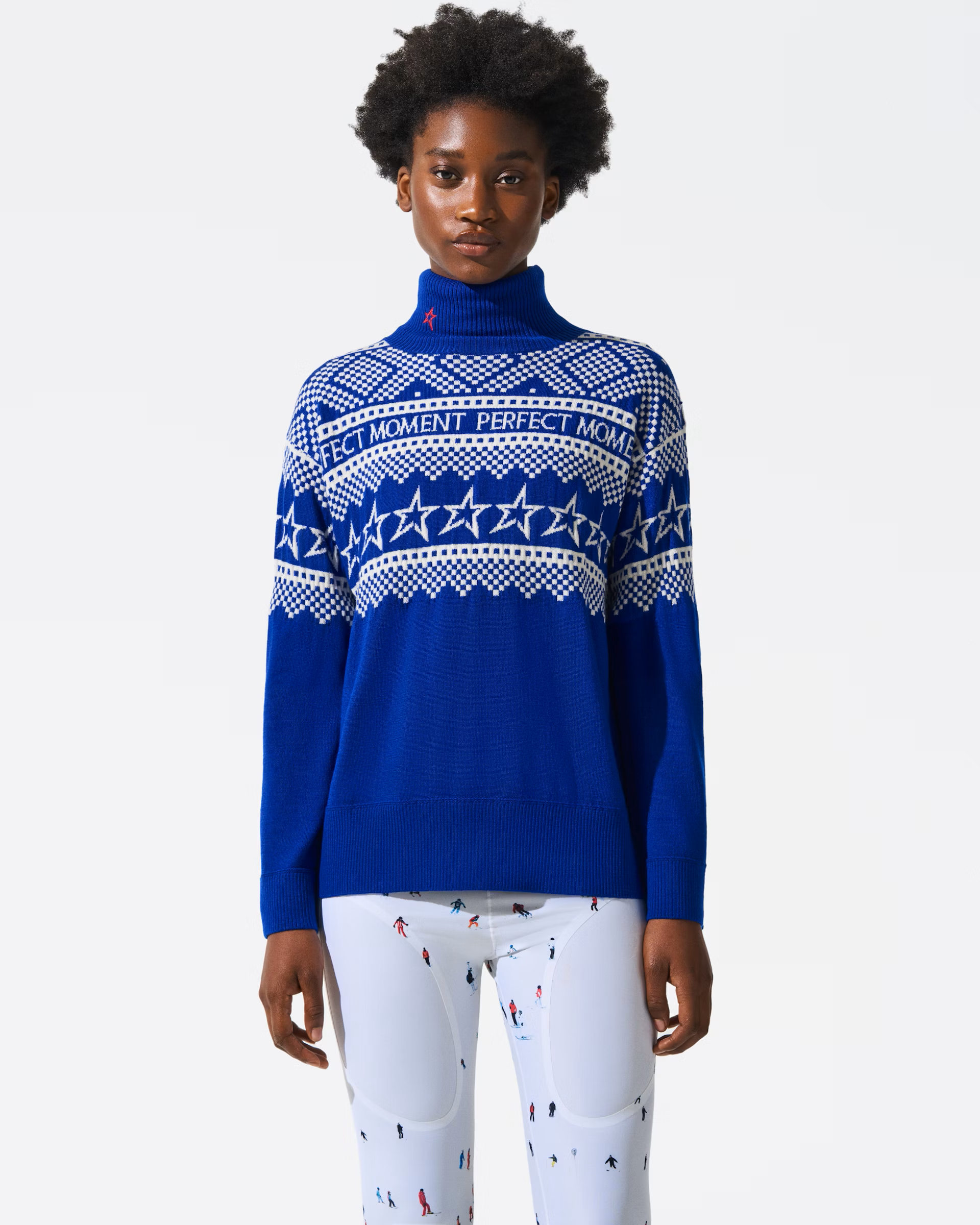 Holiday Roll Neck W