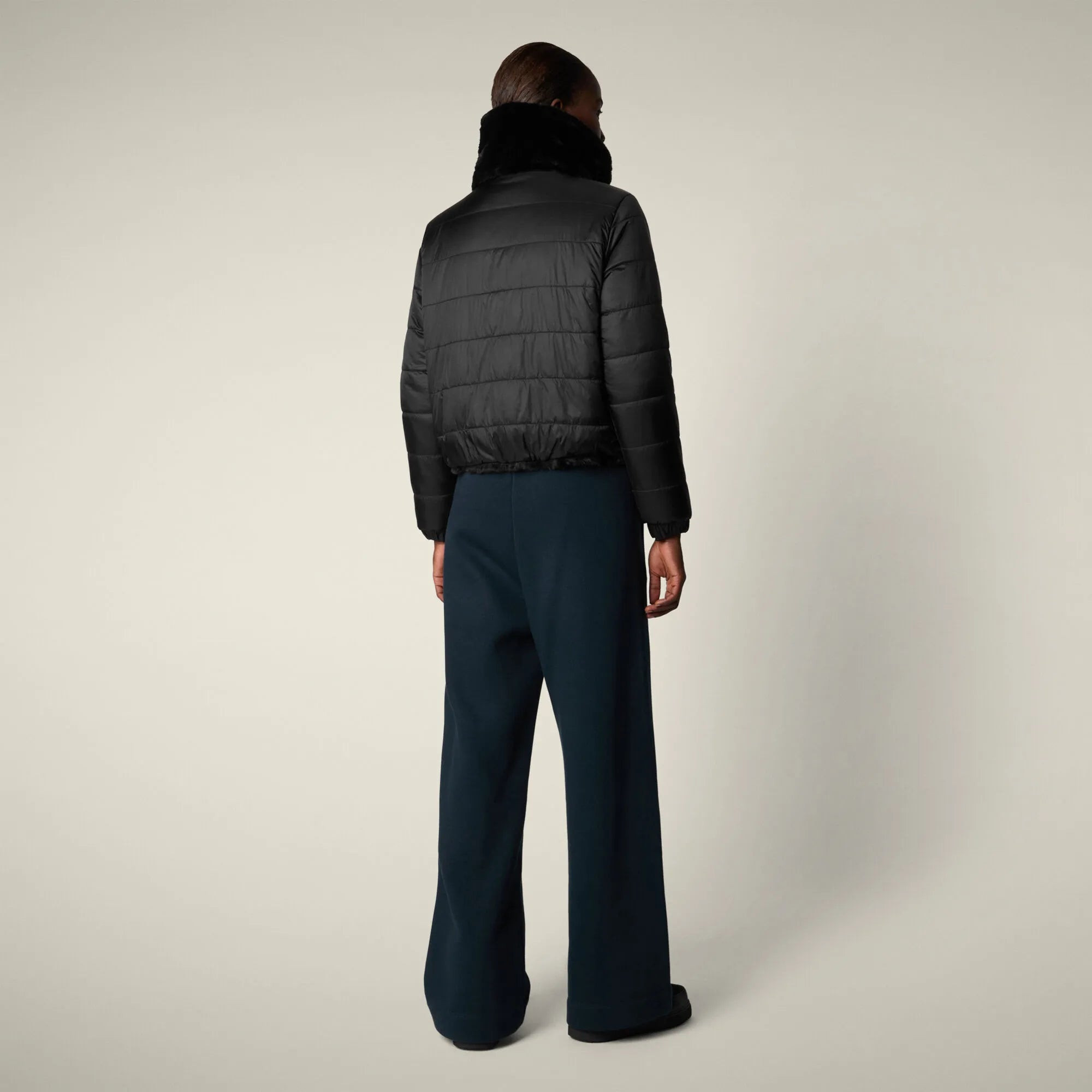 Jeon Reversible Faux Fur Jacket W