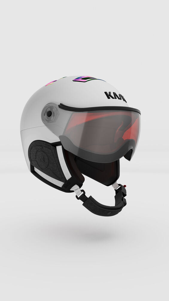 Chrome Photochromic Ski Helmet | BOTËGHES LAGAZOI