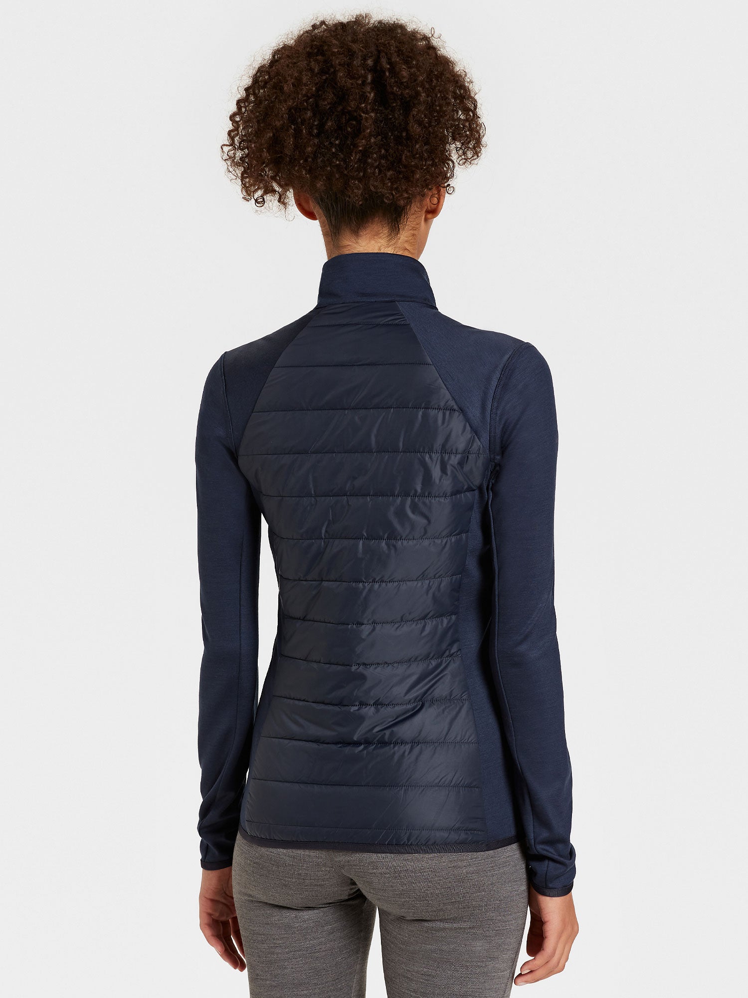 Sybilla Quilted Full Zip LS W