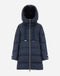 Hooded Satin A-Shape Jacket
